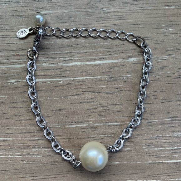 Kiel James Patrick Jewelry - KJP Single Pearl Bracelet